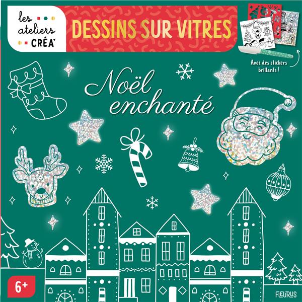 Dessins sur vitres : Noël enchanté - flash vidéo