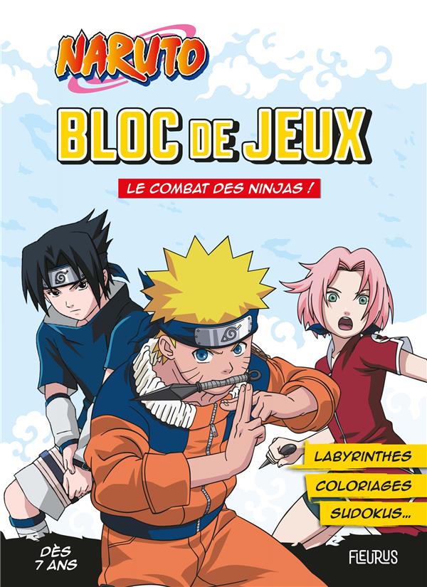 Naruto : bloc de jeux : le combat des ninjas ! - flash vidéo