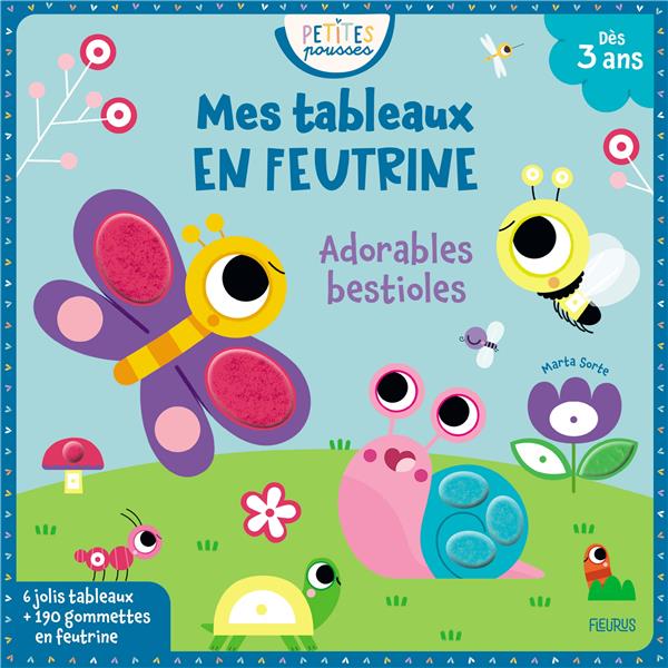 Mes tableaux en feutrine : adorables bestioles - flash vidéo