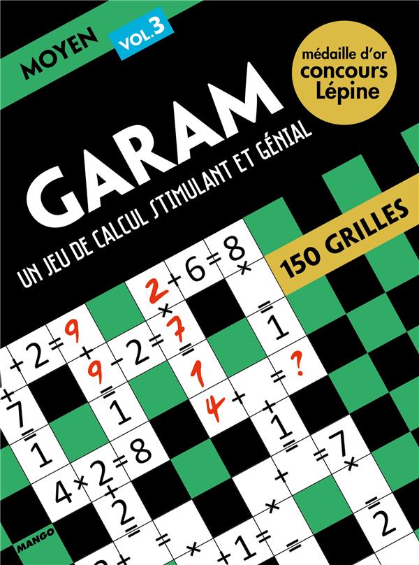 Garam ; niveau moyen 3 ; un jeu de calcul stimulant et génial - flash vidéo