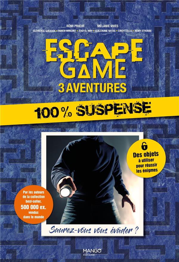 Escape game 3 aventures : 100 % suspense. saurez-vous vous evader ? - flash vidéo