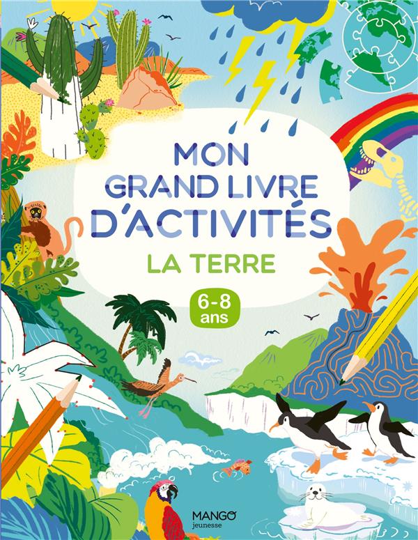 Mon grand livre d'activités : la terre - flash vidéo