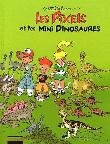 Les pixels et les mini-dinosaures - flash vidéo