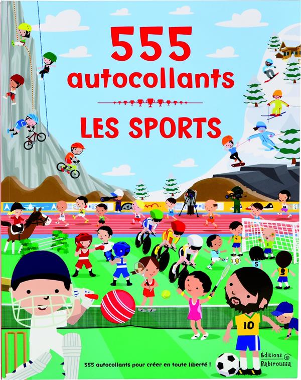 Les sports ; 555 autocollants - flash vidéo