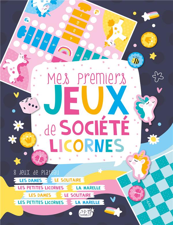 Mes premiers jeux de société : licornes - flash vidéo
