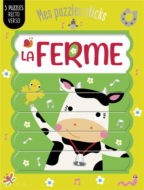 Mes puzzles sticks : la ferme - flash vidéo