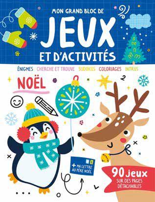 Mon grand bloc de jeux et d'activités : Noël - flash vidéo