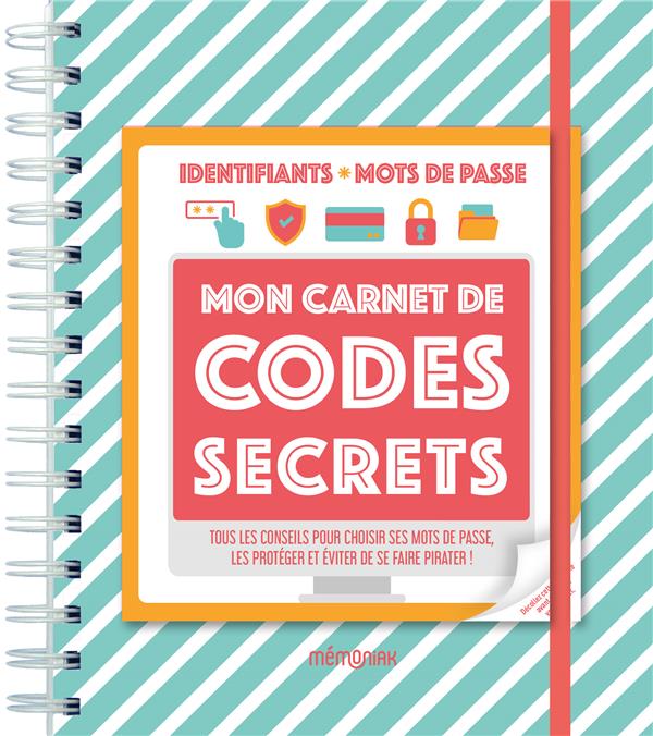 Mémoniak : mon carnet de codes secrets - flash vidéo