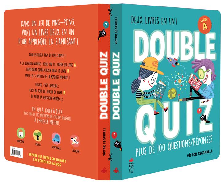 Double quiz : livre A - flash vidéo