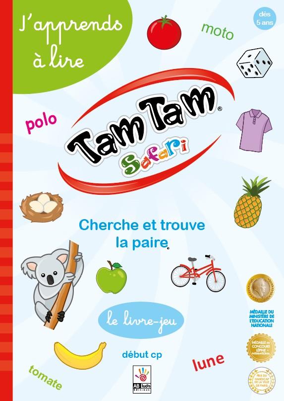 Tam Tam Safari ; cherche et trouve la paire ; début CP - flash vidéo
