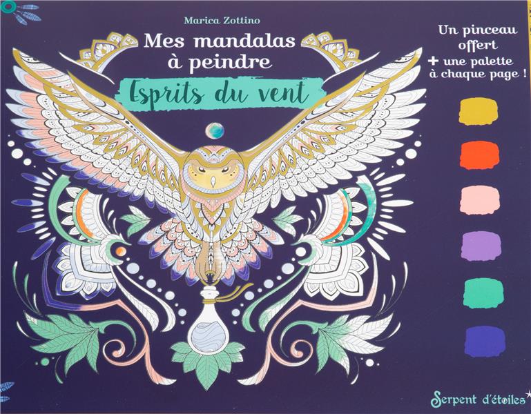 Mes mandalas à peindre : esprits du vent - flash vidéo
