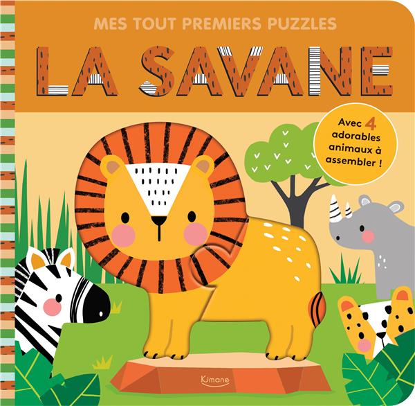Mes tout premiers puzzles : la savane - flash vidéo