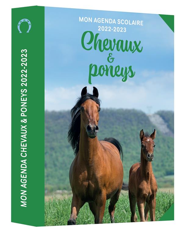 Mon agenda scolaire : chevaux et poneys (édition 2022/2023) - flash vidéo