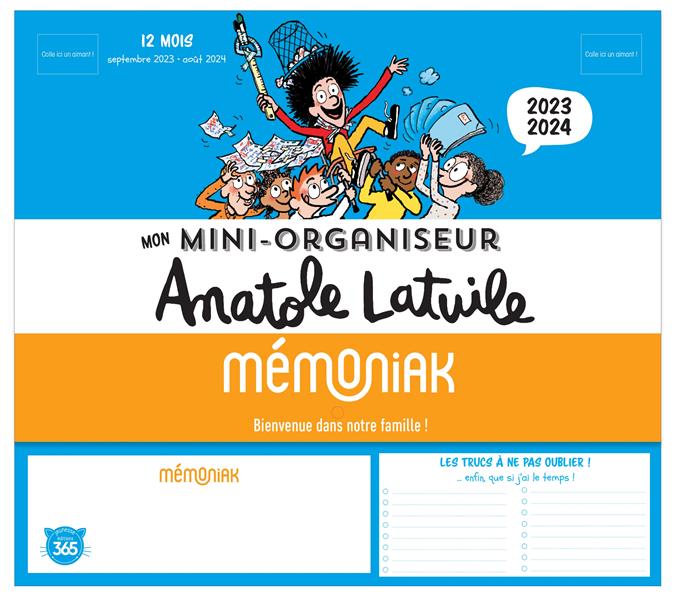 Mini-organiseur primaire anatole latuile - flash vidéo