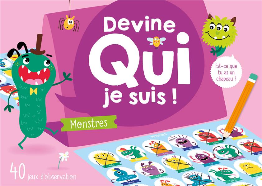 Devine qui je suis ! monstres - flash vidéo