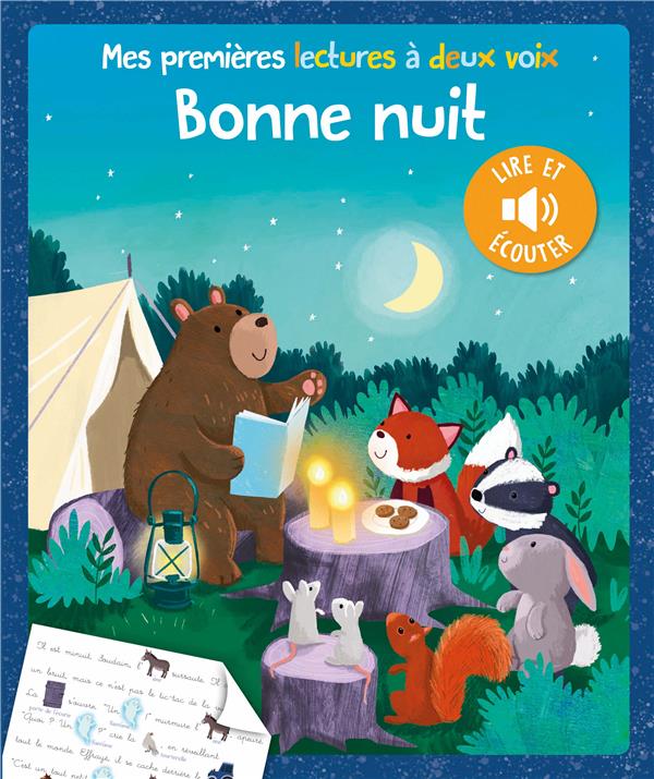 Mes premières lectures à deux voix : bonne nuit - flash vidéo