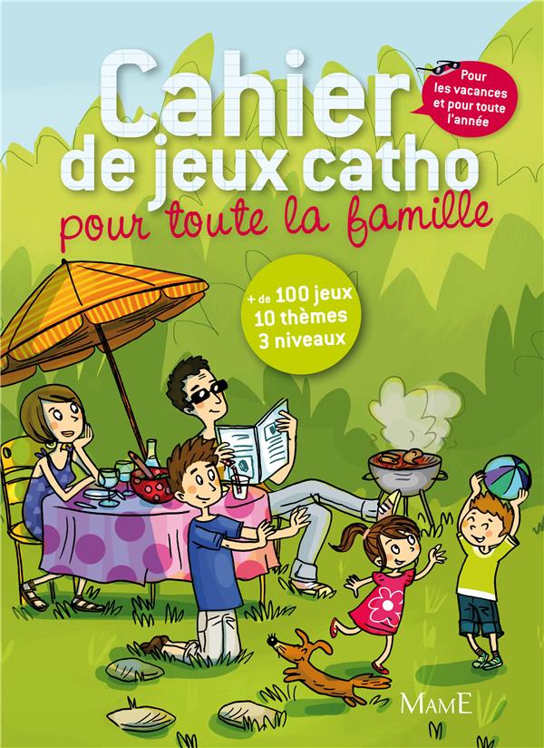 Cahier de jeux catho ; pour toute la famille - flash vidéo