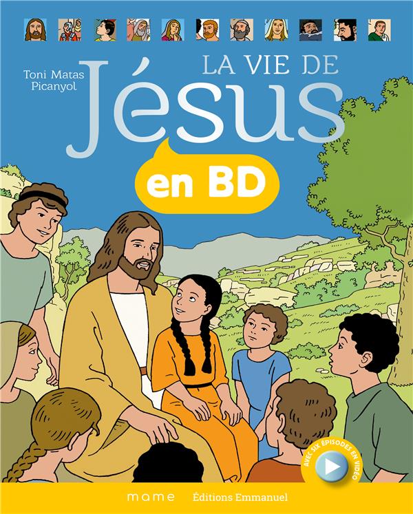La vie de Jésus en BD - flash vidéo