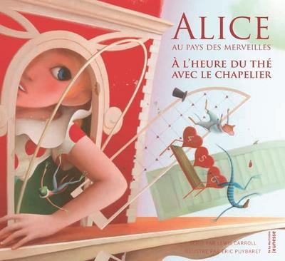 Alice au pays des merveilles ; à l'heure du thé avec le chapelier - flash vidéo