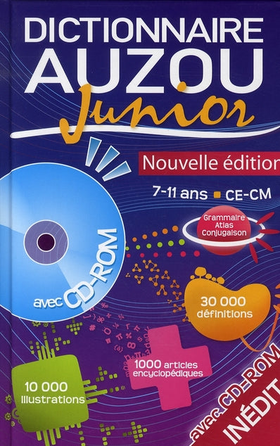 Dictionnaire auzou junior ; CE-CM (édition 2009) - flash vidéo