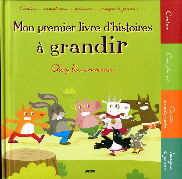 Mon premier livre d'histoires à grandir chez les animaux - flash vidéo