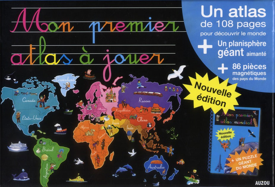 Mon premier atlas à jouer - flash vidéo