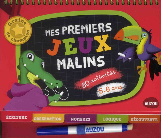 Mes premiers jeux malins ; graines de champions ; 5-6 ans - flash vidéo