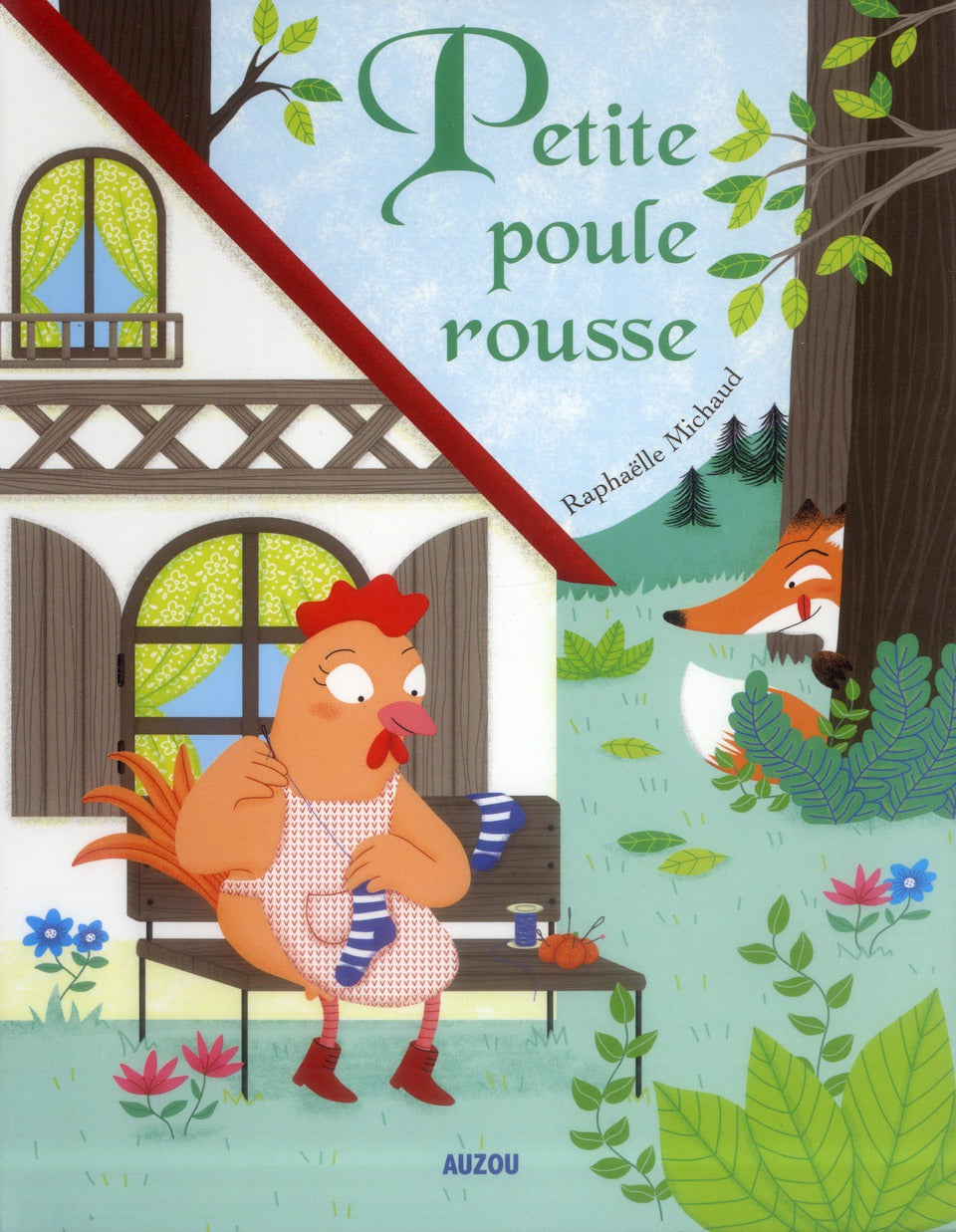 Petite poule rousse - flash vidéo