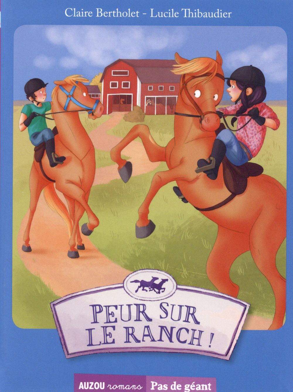 Les aventures d'Esther et Colin Tome 2 : peur sur le ranch ! - flash vidéo