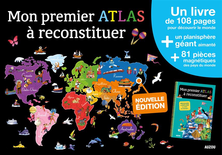 Mon premier atlas à reconstituer - flash vidéo