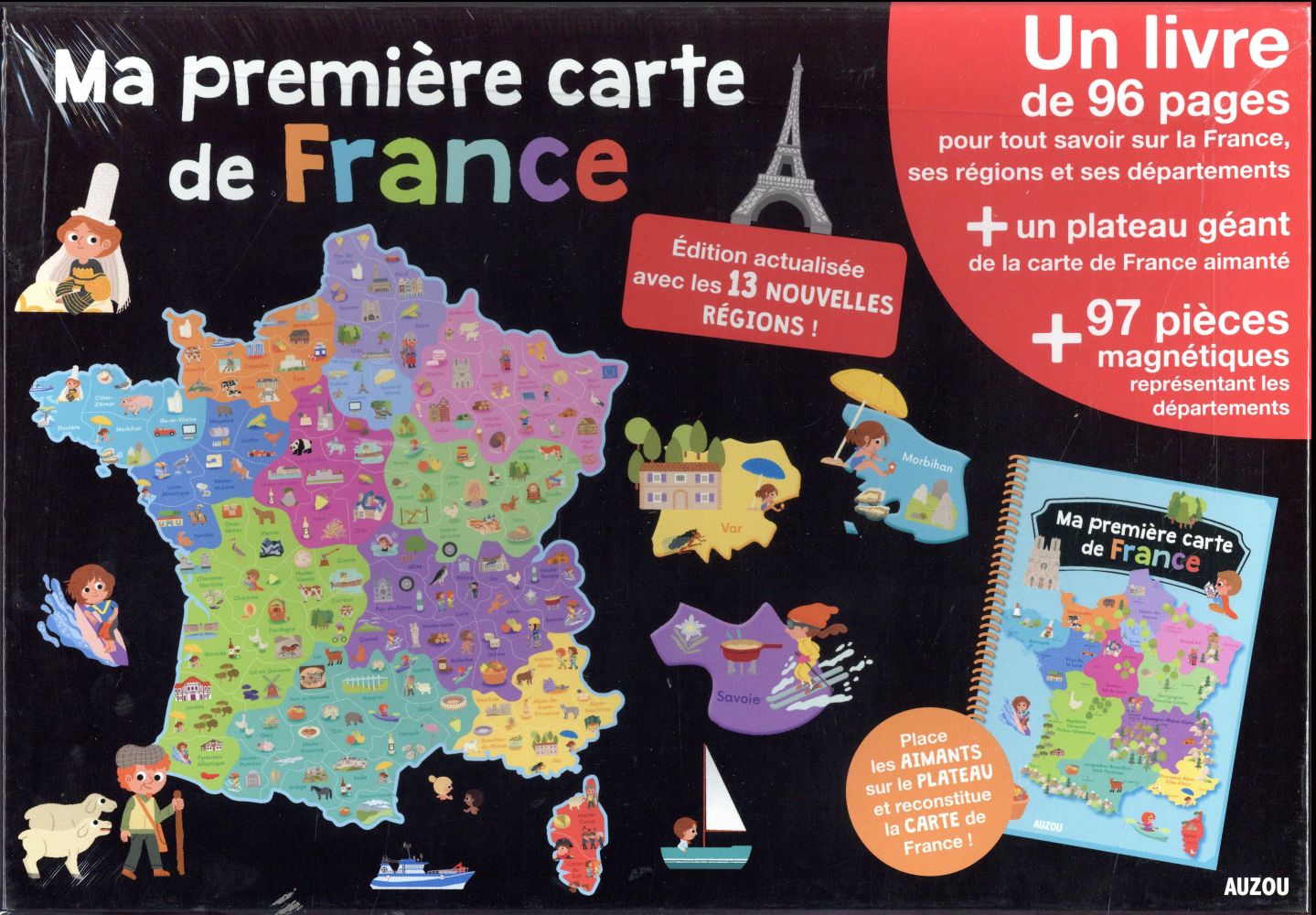 Ma premiere carte de France - flash vidéo