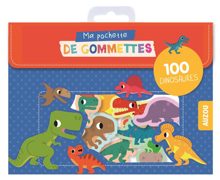 Ma pochette de gommettes : 100 dinosaures - flash vidéo