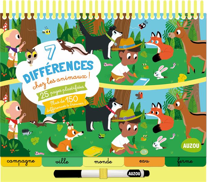 7 différences chez les animaux - flash vidéo