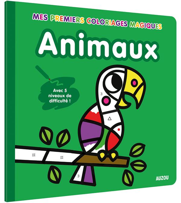 Mes premiers coloriages : coloriages magiques ; animaux - flash vidéo