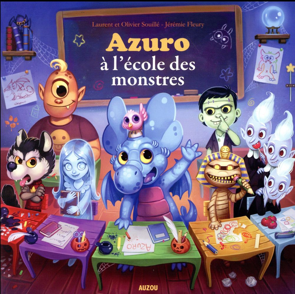 Azuro à l'école des monstres - flash vidéo