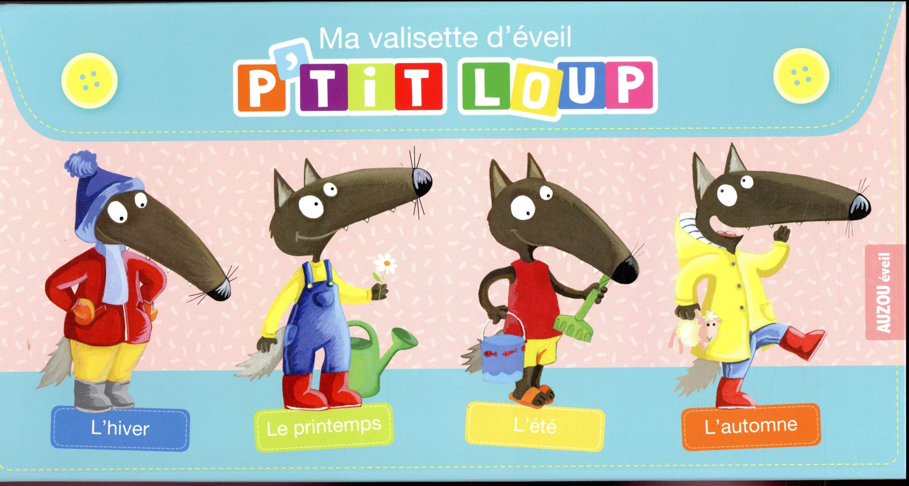 L'été avec P'tit Loup ; ma valisette d'éveil - flash vidéo