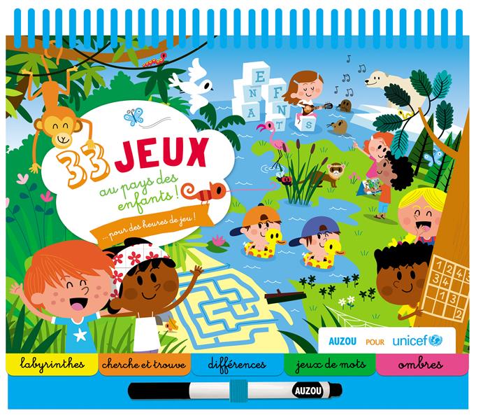 33 jeux au pays des enfants avec unicef - flash vidéo