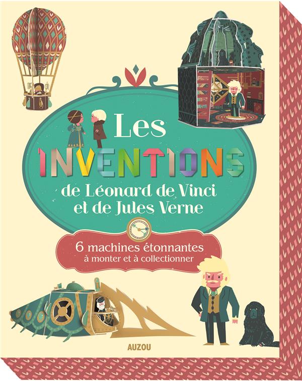Papertoys géants : les inventions de Léonard de Vinci et de Jules Verne numéro 2; 6 machines étonnantes à monter et à collectionner - flash vidéo