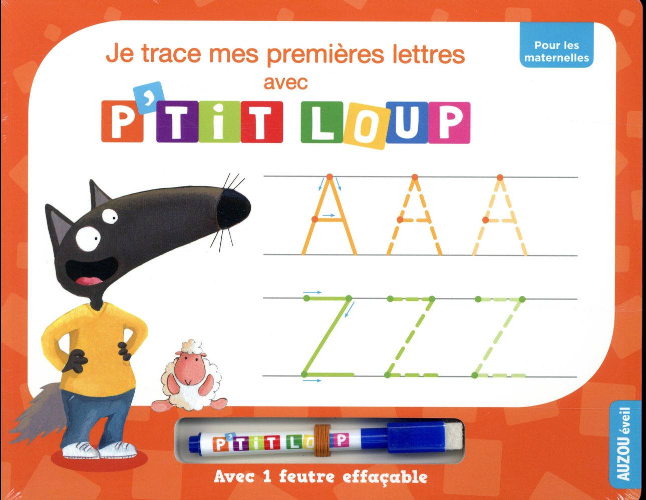 Je trace mes premières lettres avec P'tit Loup - flash vidéo