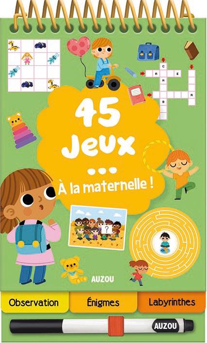 45 jeux : à la maternelle - flash vidéo
