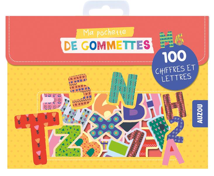 Ma pochette de gommettes : 100 chiffres et lettres - flash vidéo