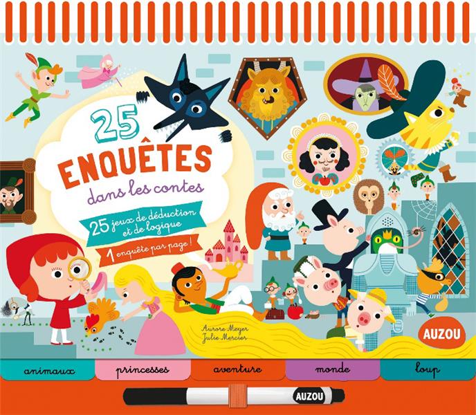 25 enquêtes dans les contes - flash vidéo