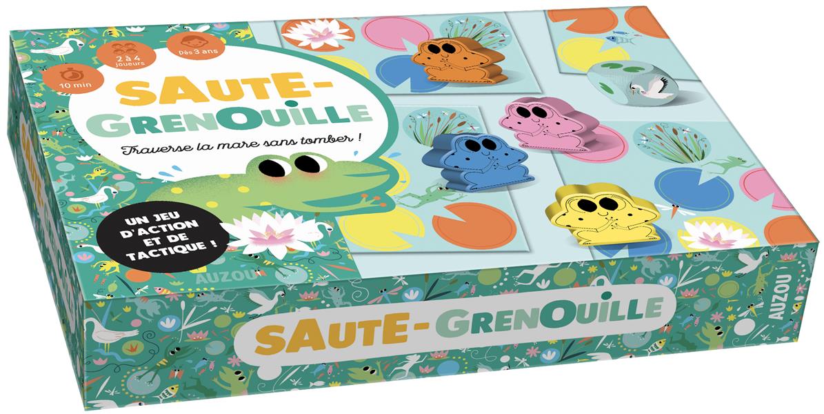 Saute-grenouille ; traverse la mare sans tomber ! - flash vidéo