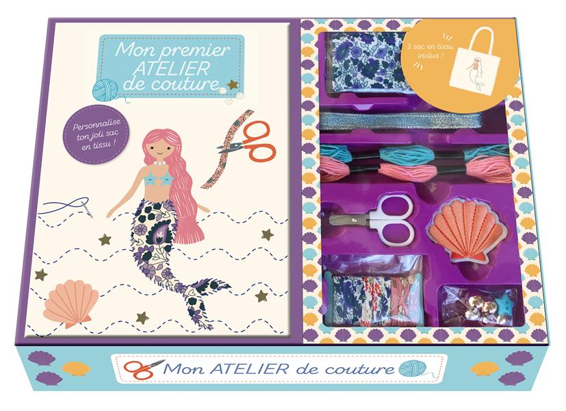 Mon premier atelier de couture ; mon joli sac en tissu à customiser - flash vidéo