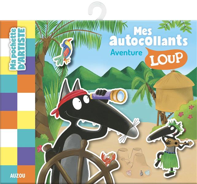 Mes autocollants loup ; aventure - flash vidéo
