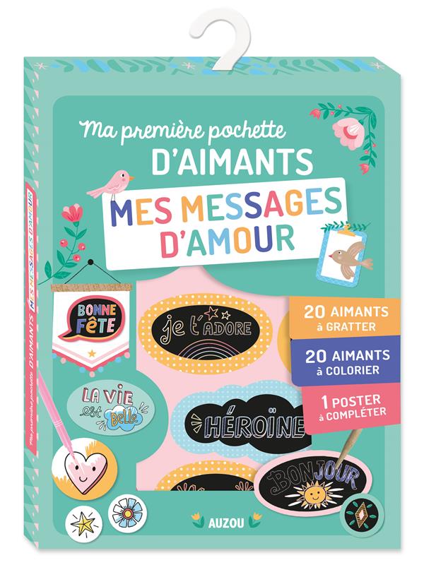Ma première pochette d'aimants : mes messages d'amour - flash vidéo