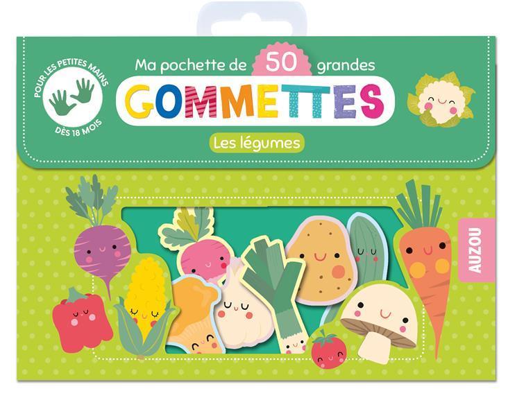 Ma pochette de gommettes : les légumes - flash vidéo