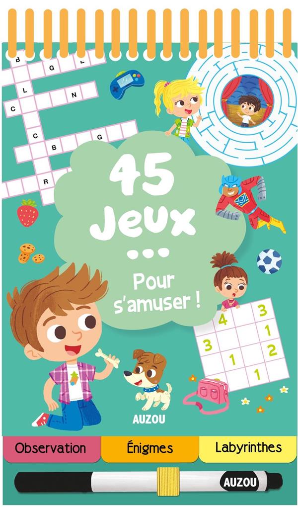 45 jeux... pour s'amuser - flash vidéo