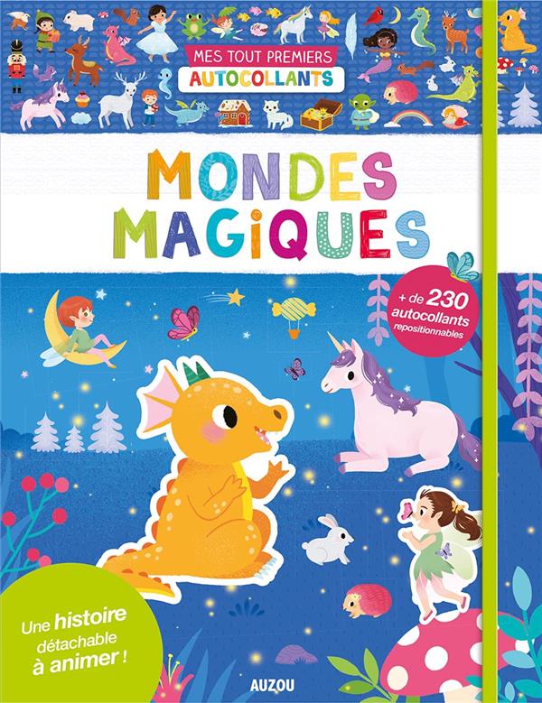 Mes tout premiers autocollants ; mondes magiques ; une histoire détachable à animer - flash vidéo