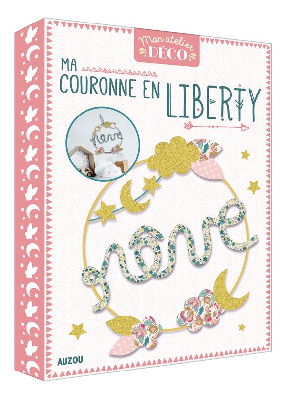 Mon atelier déco : ma couronne décorative en liberty - flash vidéo